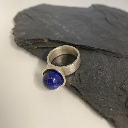 Lapis Lazuli Lunar Ring